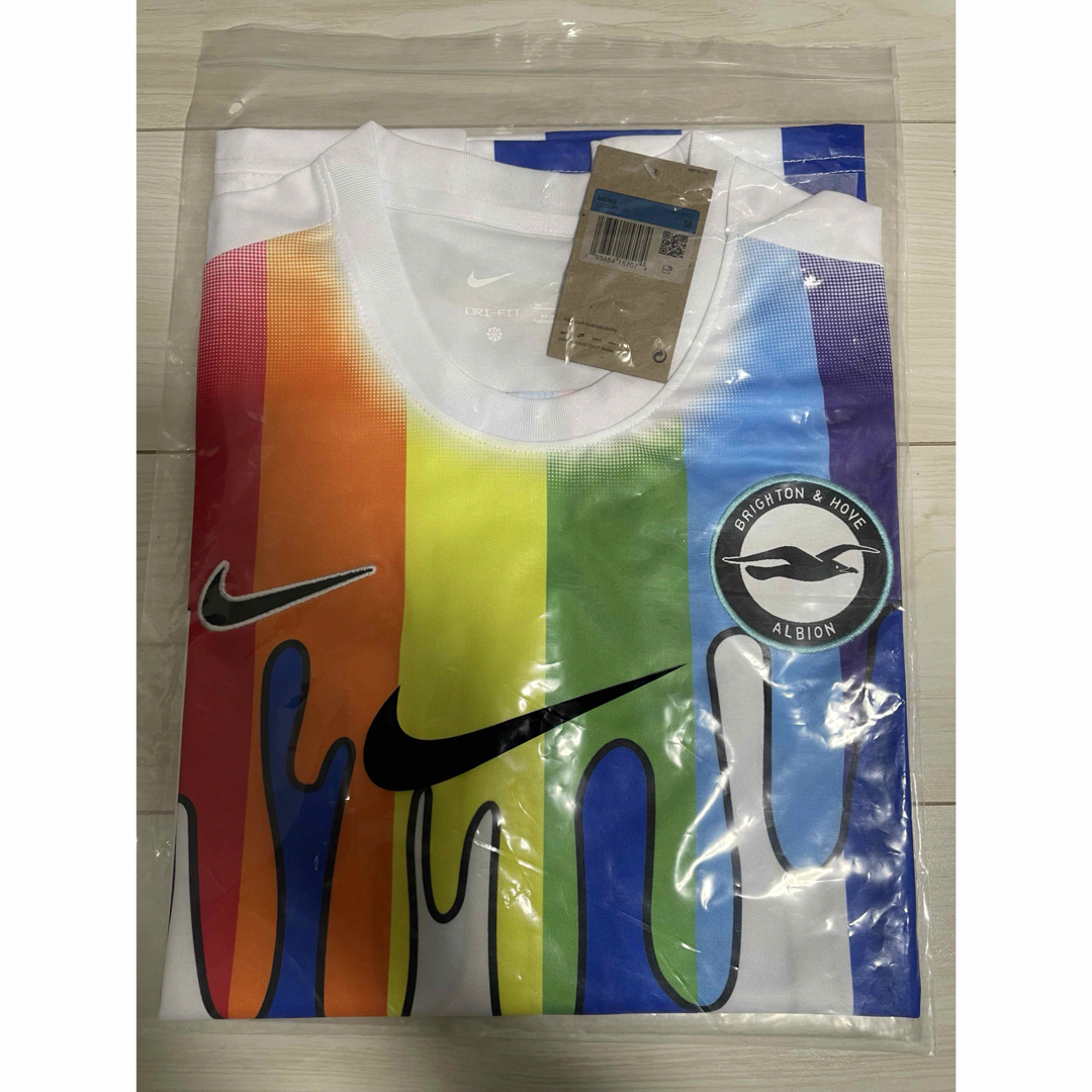 ブライトン　三苫薫　Brighton RainbowLaces サッカーシャツ スポーツ/アウトドアのサッカー/フットサル(ウェア)の商品写真