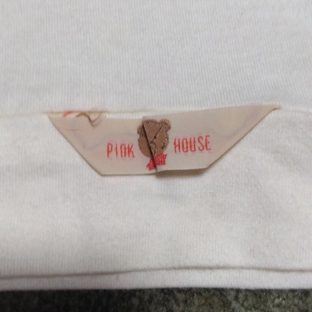 PINK HOUSE(ピンクハウス)の最終お値下げ　ピンクハウス　フード付きＴシャツ レディースのトップス(Tシャツ(長袖/七分))の商品写真