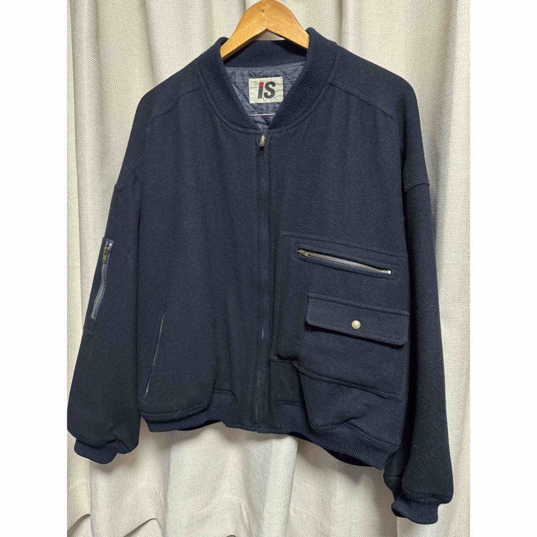ISSEY MIYAKE - 希少 IS ISSEY MIYAKE BOMBER issey sportsの ISSEY MIYAKE - 希少 IS ISSEY MIYAKE BOMBER issey sportsの