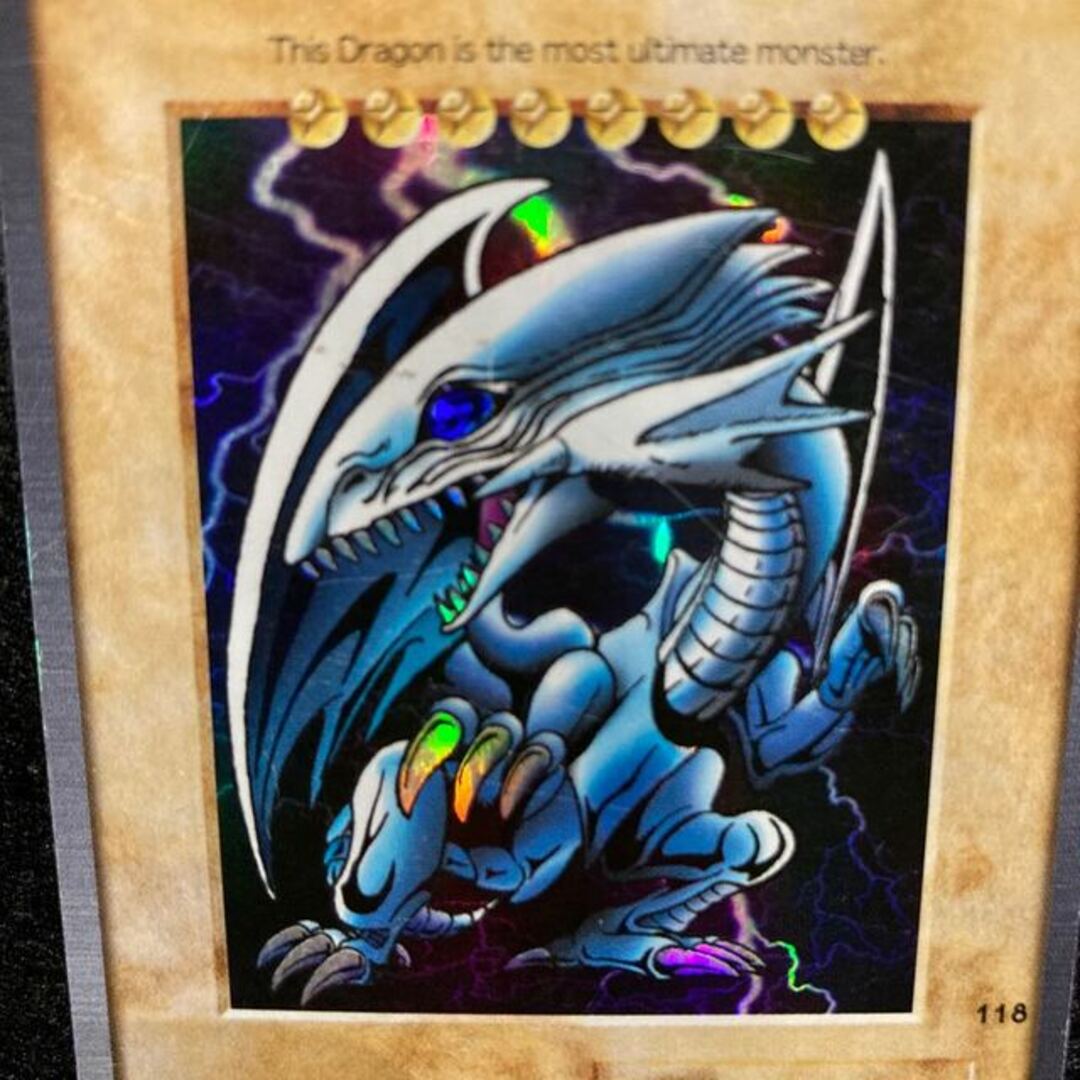 遊戯王(ユウギオウ)のblue eyes white dragon 118 旧裏 エンタメ/ホビーのトレーディングカード(シングルカード)の商品写真