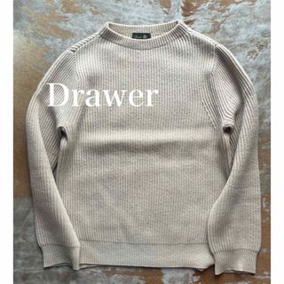 Drawer - Drawer libwool darkNavy フレアニットワンビース✨️の通販 ...