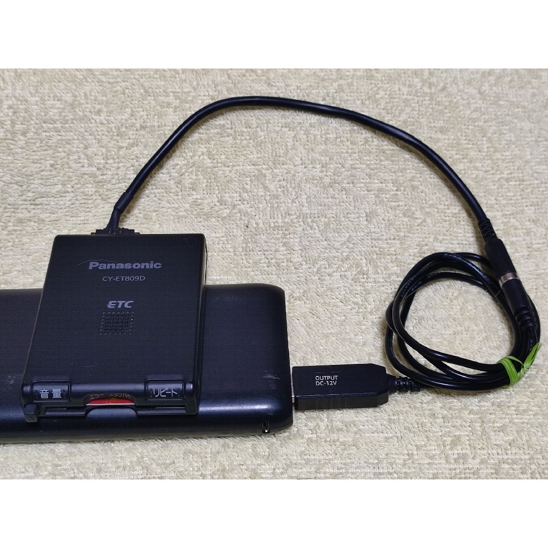 Panasonic - 軽登録ETC パナソニックCY-ET809D USBコード+シガー Panasonic - 軽登録ETC パナソニックCY-ET809D USBコード+シガー