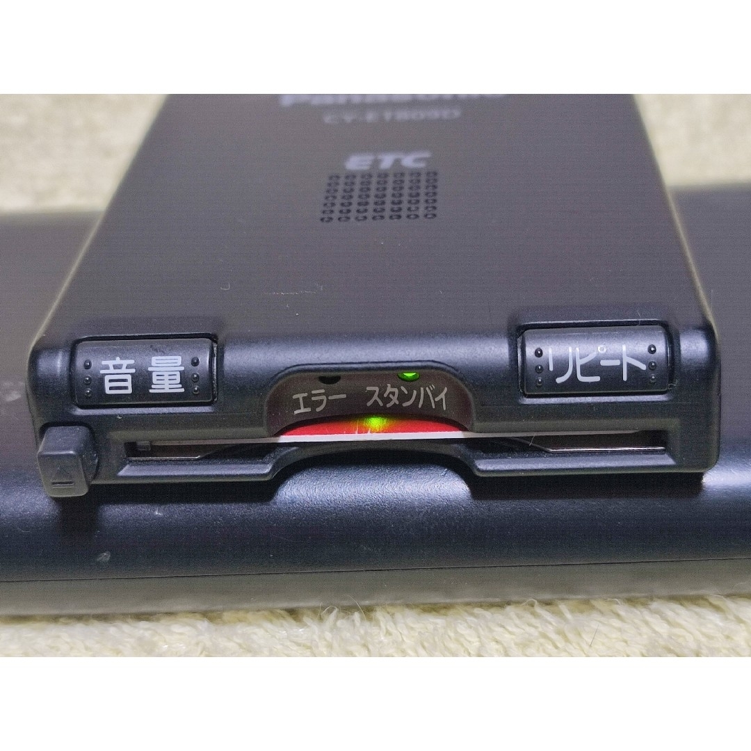 Panasonic - 軽登録ETC パナソニックCY-ET809D USBコード+シガー Panasonic - 軽登録ETC パナソニックCY-ET809D USBコード+シガー