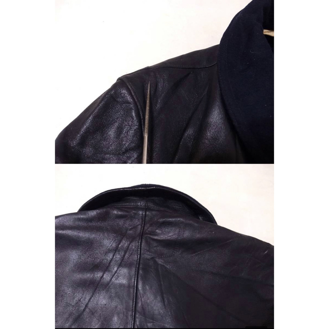 MILITARY(ミリタリー)のコルビジェジャケット　ウール襟　 メンズのジャケット/アウター(レザージャケット)の商品写真