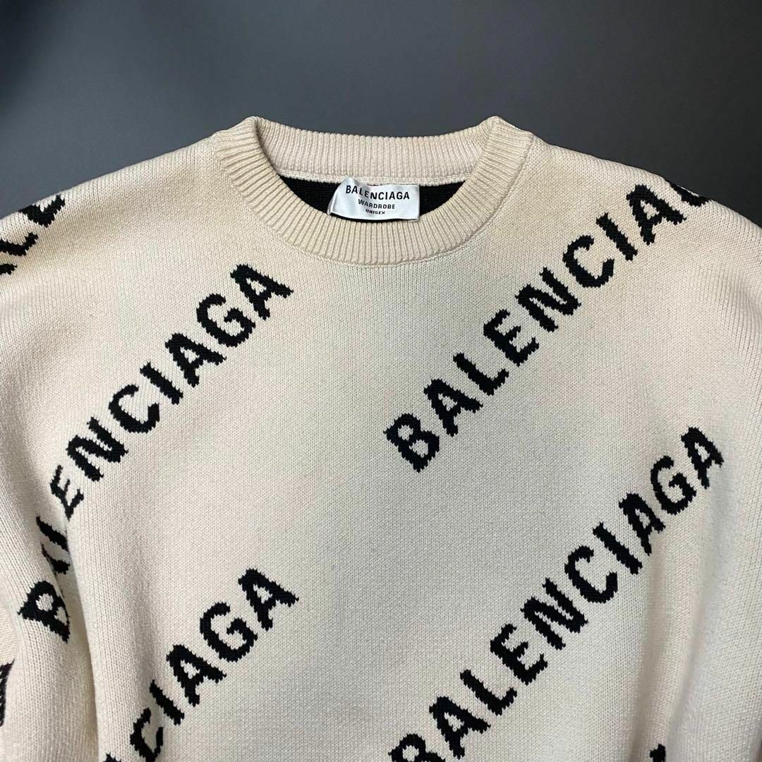 BALENCIAGA バレンシアガ ロゴ ニット セーター ユニセックスBALENCIAGA