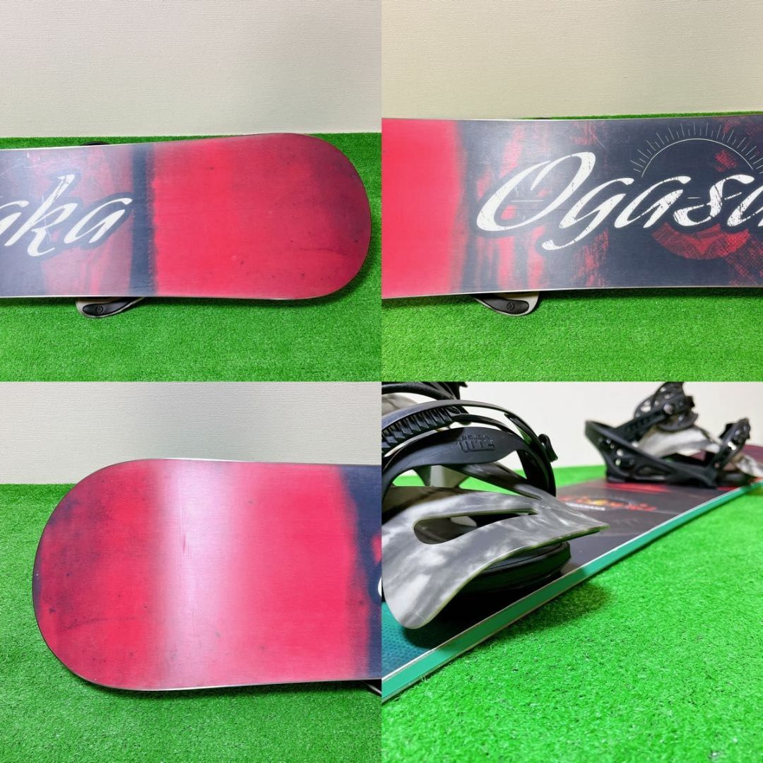 OGASAKA(オガサカ)のスノーボード OGASAKA オガサカ FLUX 152cm  Mサイズ スポーツ/アウトドアのスノーボード(ボード)の商品写真