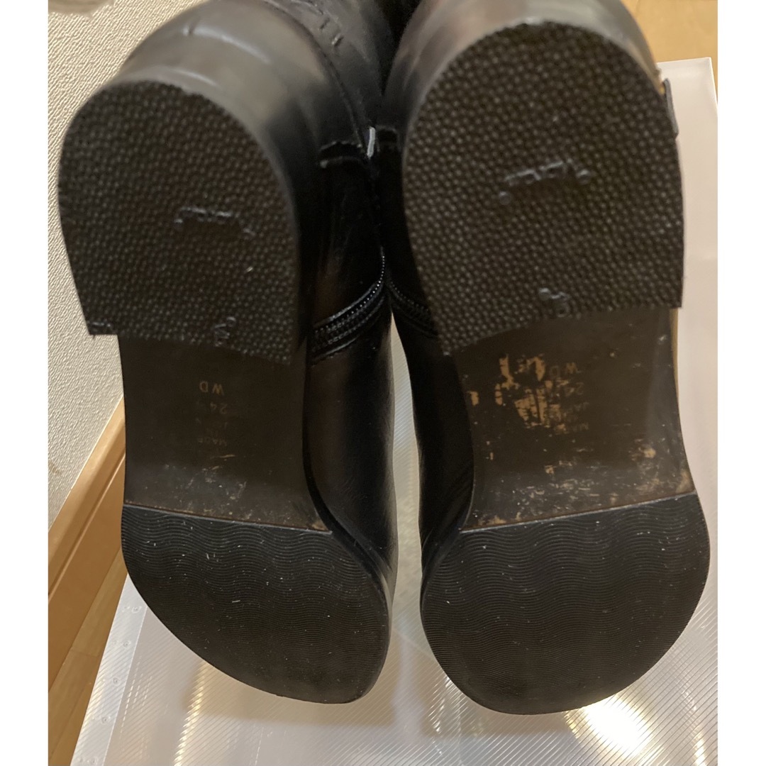 DIANA(ダイアナ)のダイアナ　牛革　ロングブーツ　24.5cm レディースの靴/シューズ(ブーツ)の商品写真