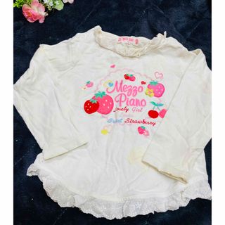 メゾピアノ(mezzo piano)の🌸送料無料🌸 キッズ　女の子　メゾピアノ　長袖　トップス　カットソー　95 90(Tシャツ/カットソー)