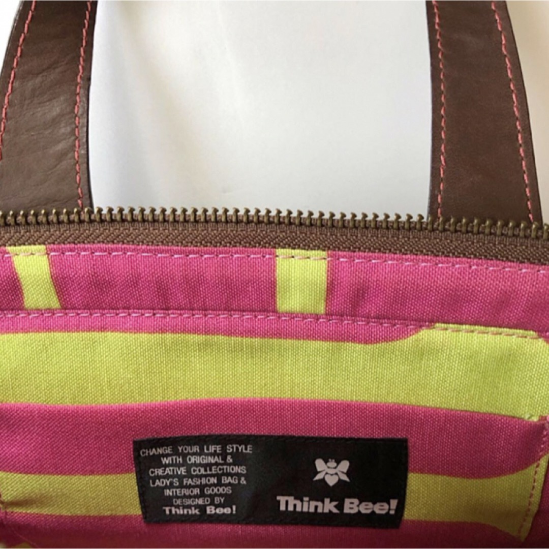 Think Bee!(シンクビー)のThink Bee! ハンドバッグ スパンコール トランプ柄 レディースのバッグ(ハンドバッグ)の商品写真