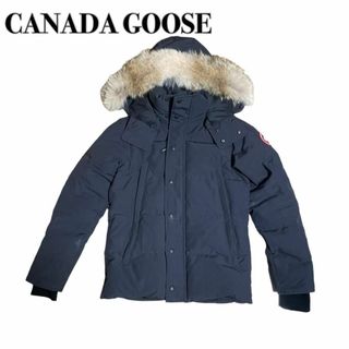 カナダグース(CANADA GOOSE)の最高級 カナダグース ウィンダムパーカー ネイビー XS 3808MA ダウン(ダウンジャケット)