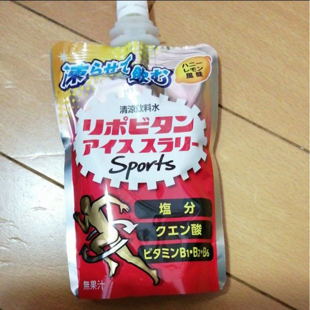 大正製薬(タイショウセイヤク)のリポビタンアイススラリー sports★120g×6袋セット　ハニーレモン風味 食品/飲料/酒の飲料(ソフトドリンク)の商品写真