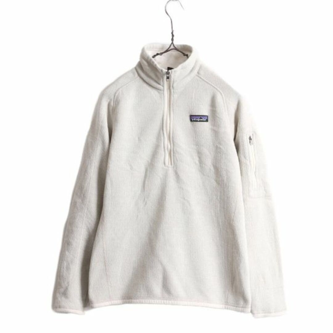 超熱 パタゴニア 16年製 ベターセーター S レディース ハーフジップ 女性用