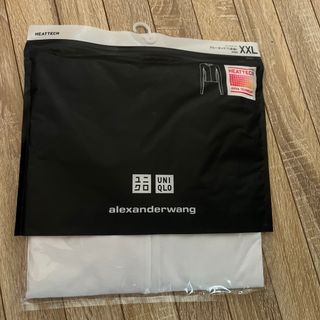 ユニクロ(UNIQLO)の新品●ユニクロ アレキサンダーワン ヒートテッククルーネックT(長袖)XXL(アンダーシャツ/防寒インナー)