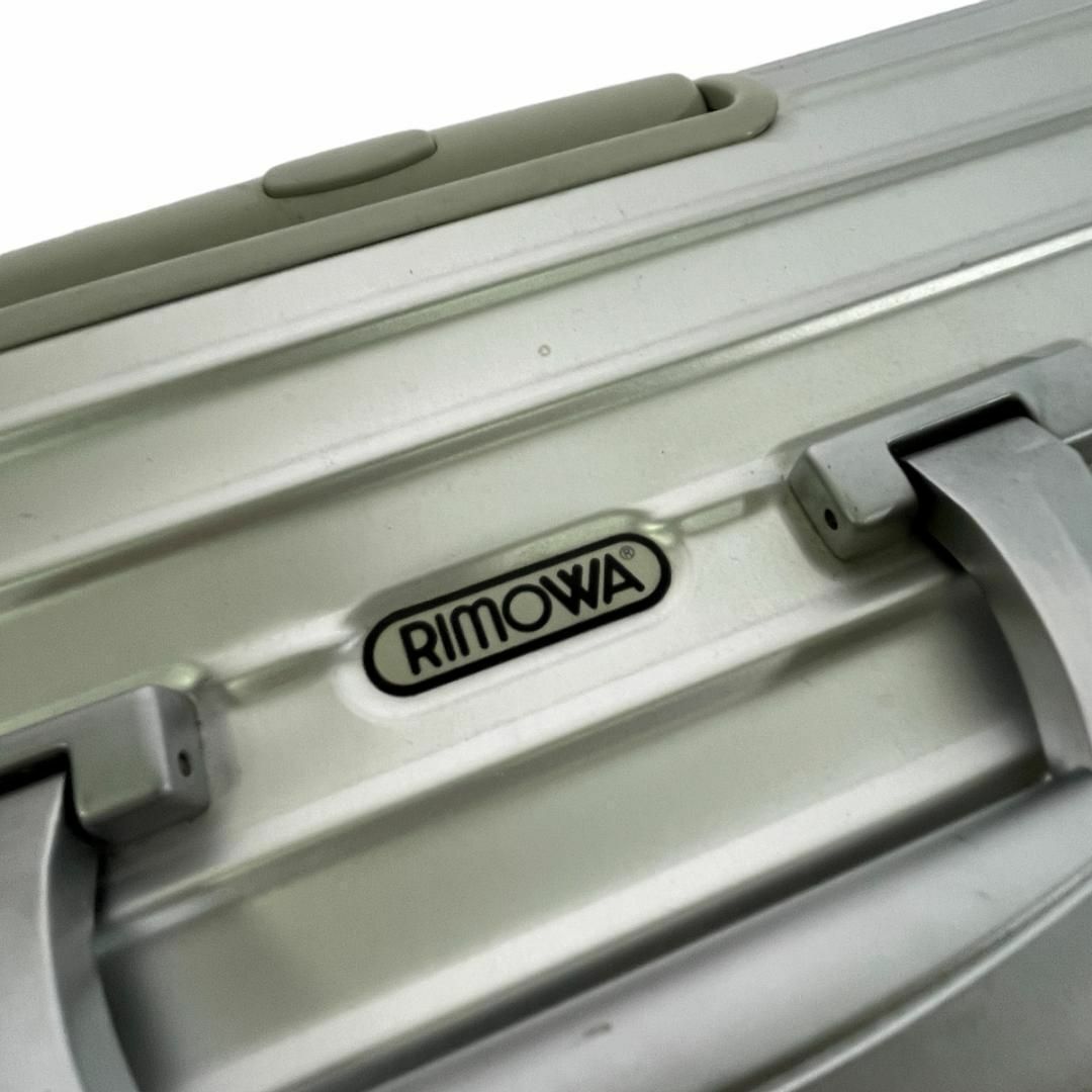 RIMOWA(リモワ)のレア　リモワ　ルフトハンザ別注　パイロットケース　2輪　36L　アルミ　キャリー メンズのバッグ(トラベルバッグ/スーツケース)の商品写真