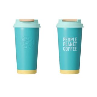 スターバックス(Starbucks)のスターバックス　リサイクルステンレスToGoロゴタンブラー473ml（ブルー）(タンブラー)