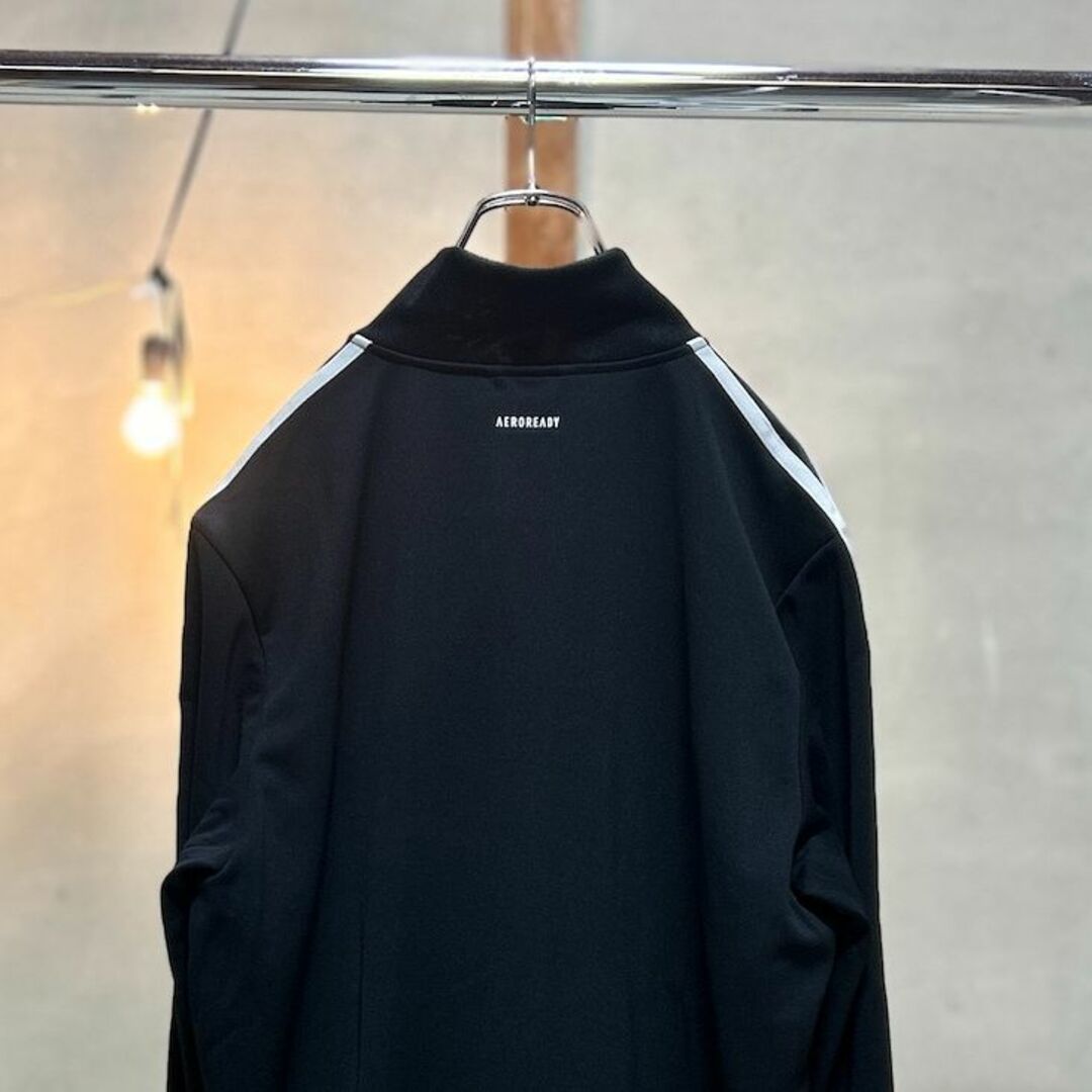 adidas(アディダス)のadidasアディダス/ジャージ/トラックジャケット/2XL/ブラック メンズのジャケット/アウター(ブルゾン)の商品写真