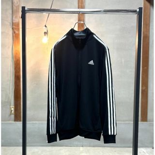 アディダス(adidas)のadidasアディダス/ジャージ/トラックジャケット/2XL/ブラック(ブルゾン)