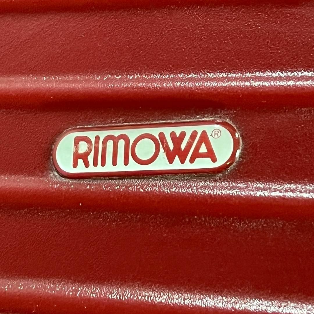 RIMOWA(リモワ)の軽量　リモワ　サルサ　104L　2輪　キャリーケース　赤　1週間以上　大容量 メンズのバッグ(トラベルバッグ/スーツケース)の商品写真