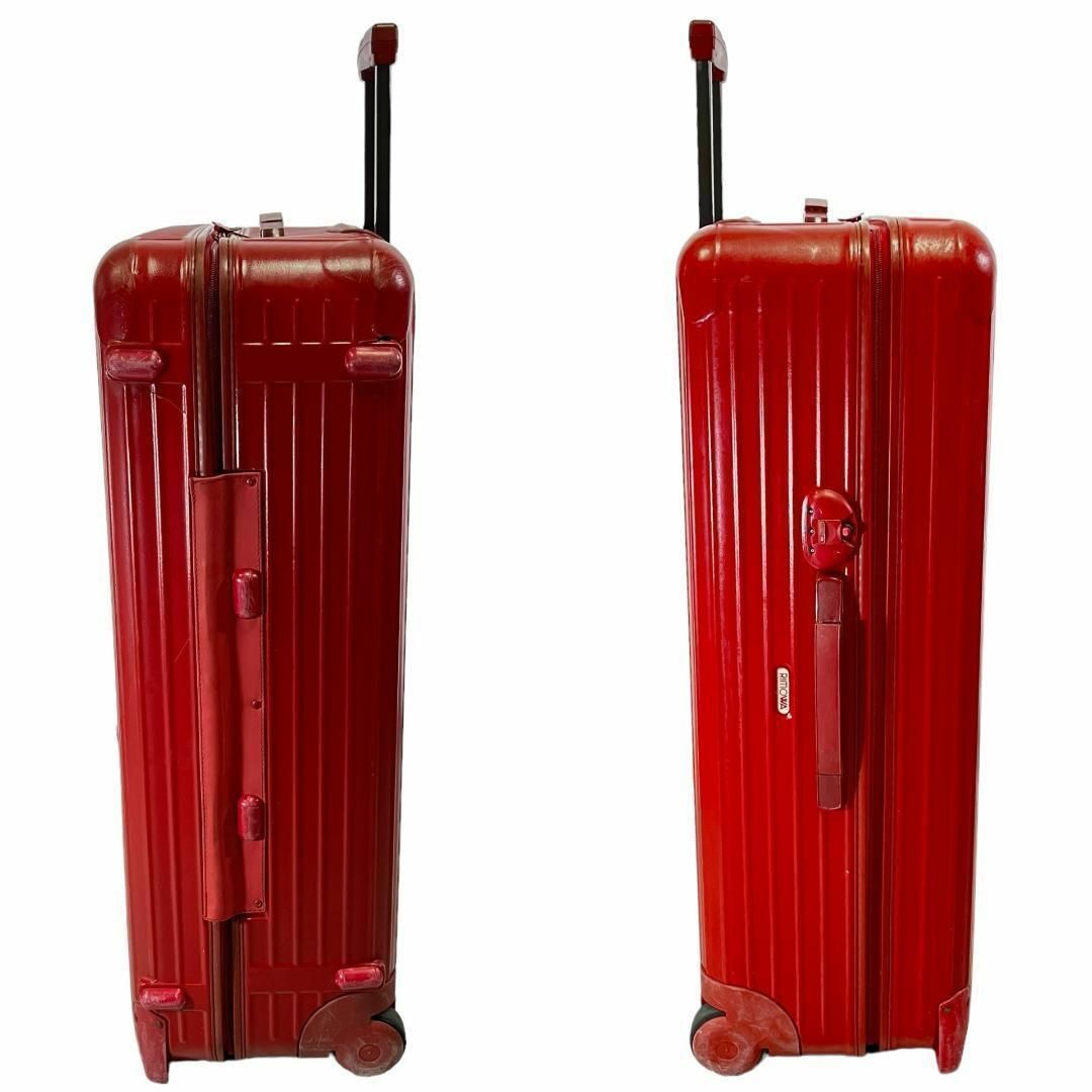 RIMOWA(リモワ)の軽量　リモワ　サルサ　104L　2輪　キャリーケース　赤　1週間以上　大容量 メンズのバッグ(トラベルバッグ/スーツケース)の商品写真