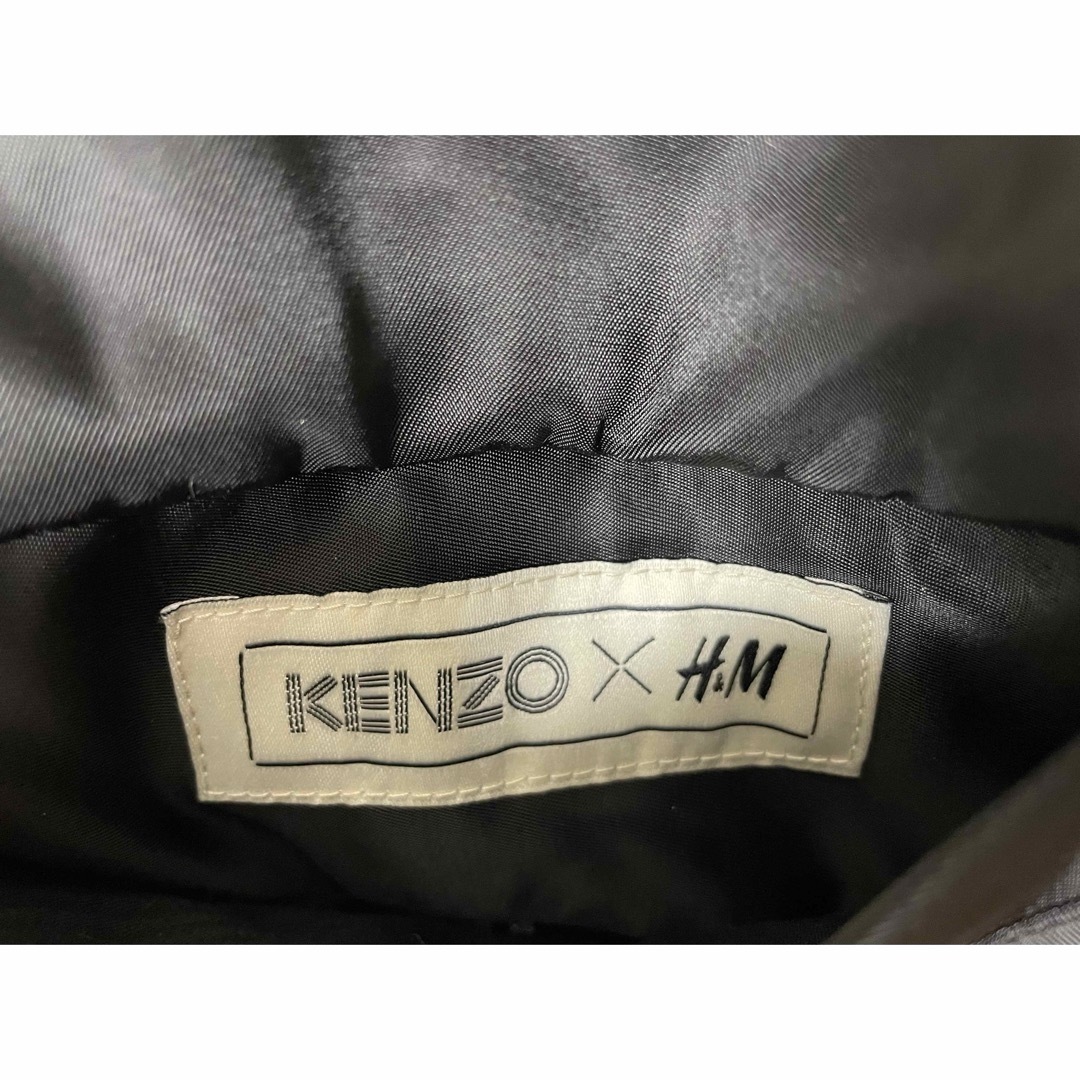 KENZO(ケンゾー)のKENZO H&M コラボ MA1 フライトジャケット リバーシブル 黒 XS メンズのジャケット/アウター(フライトジャケット)の商品写真