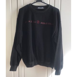 ポロラルフローレン(POLO RALPH LAUREN)のPIAZZA POLO CLUB スウェット ブラック L(スウェット)