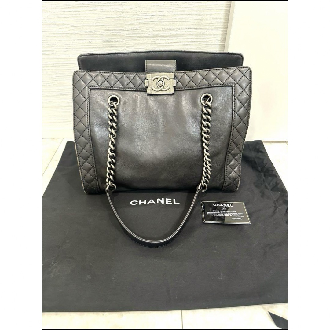 CHANEL ボーイシャネル トートバッグ