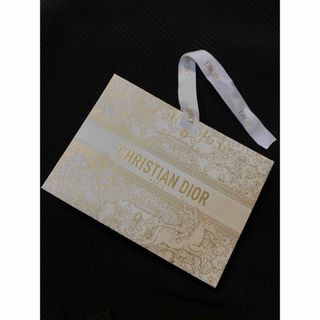 クリスチャンディオール(Christian Dior)のディオール　Dior  ホリデー　ショッパー　ゴールド　リボン付き　ギフト　紙袋(ショップ袋)