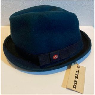 ディーゼル(DIESEL)のディーゼル帽子☆100%ウールハット11サイズ☆新品(ハット)