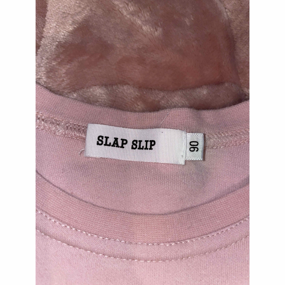SLAP SLIP(スラップスリップ)のSLAP SLIP 花モチーフ ロンT 90 キッズ/ベビー/マタニティのキッズ服女の子用(90cm~)(Tシャツ/カットソー)の商品写真
