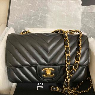 CHANEL シャネル スウェード ムートン ハンドバッグ 5番台 正規品