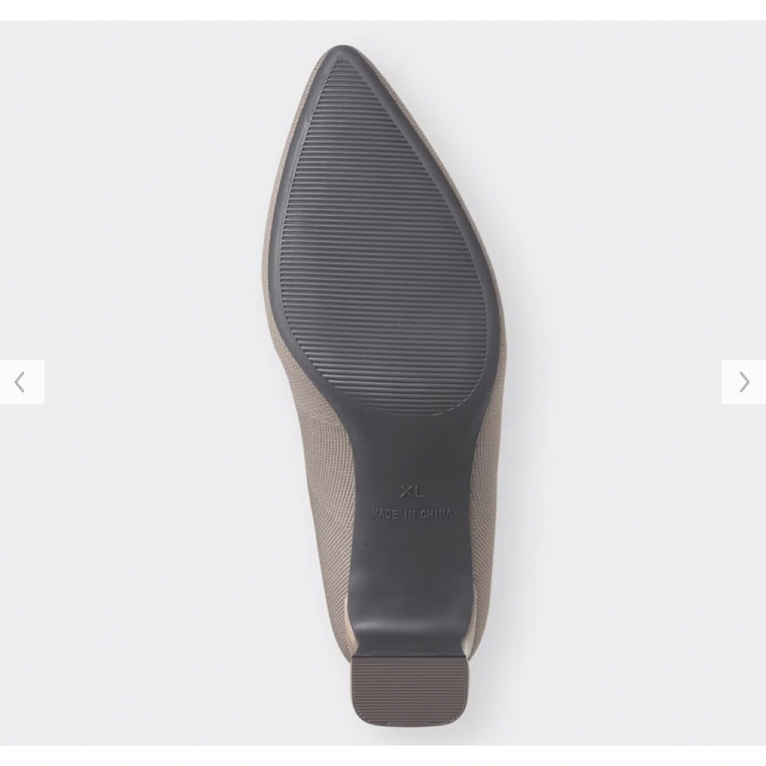 GU(ジーユー)の新品タグ付き  GU ポインテッドニットブーツ+E  Mサイズ　黒 レディースの靴/シューズ(ブーツ)の商品写真