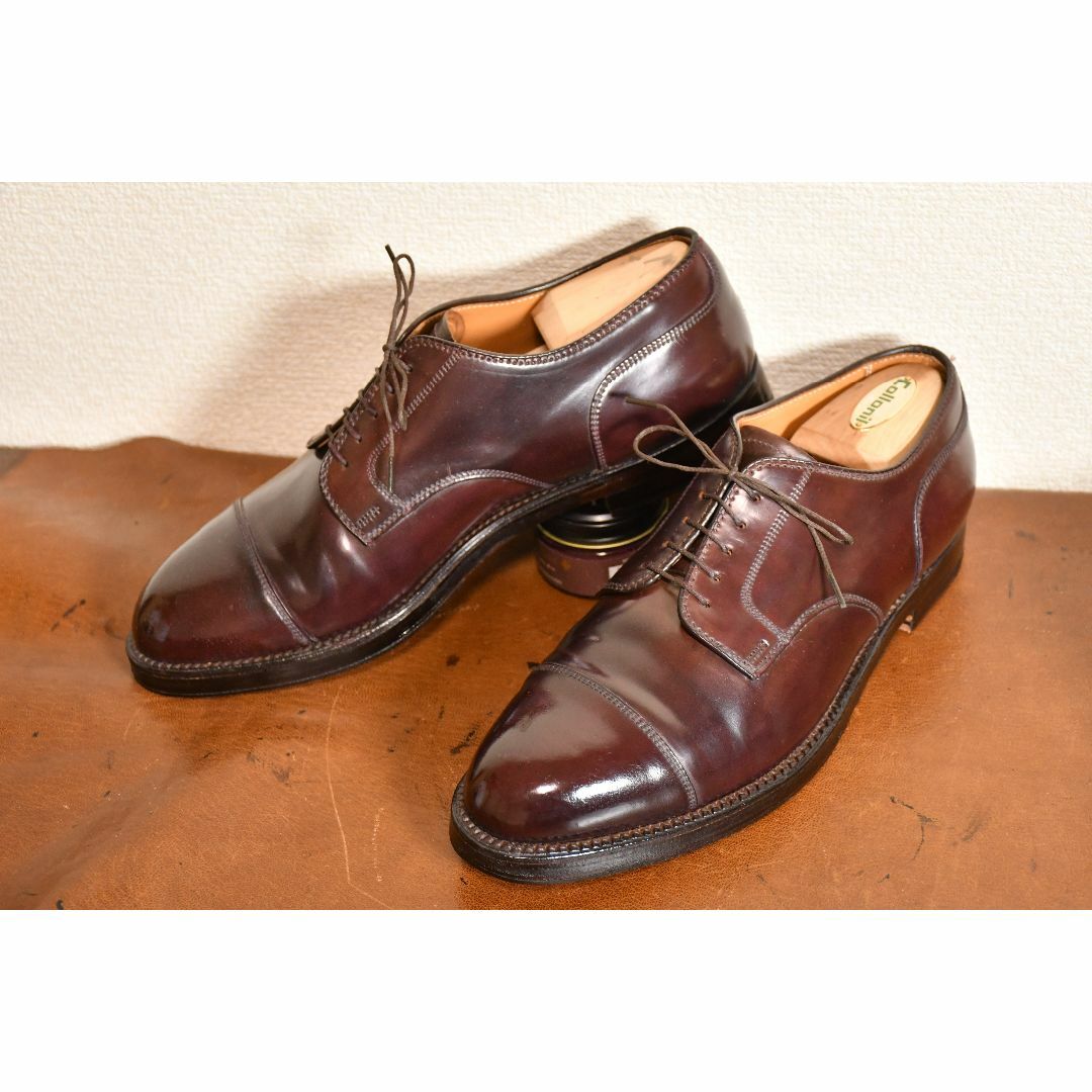 Alden(オールデン)の【美品】ALDEN 2160 cordovan 8 1/2C/E 26.5cm メンズの靴/シューズ(ドレス/ビジネス)の商品写真