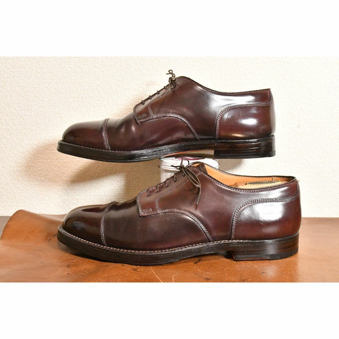 Alden(オールデン)の【美品】ALDEN 2160 cordovan 8 1/2C/E 26.5cm メンズの靴/シューズ(ドレス/ビジネス)の商品写真