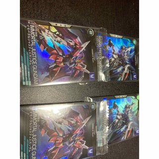 ガンダムコレクション(Gundam Collection（BANDAI）)のガンダムSEED　一番くじ　アーセナルベースカード　全2種セット(アニメ/ゲーム)