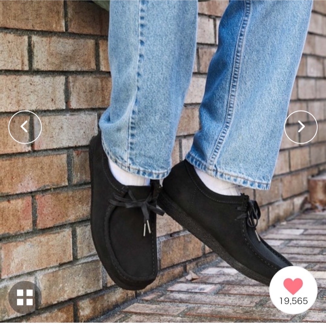 Clarks(クラークス)のクラークス　ワラビー　美品　試し履きのみ。 メンズの靴/シューズ(ブーツ)の商品写真