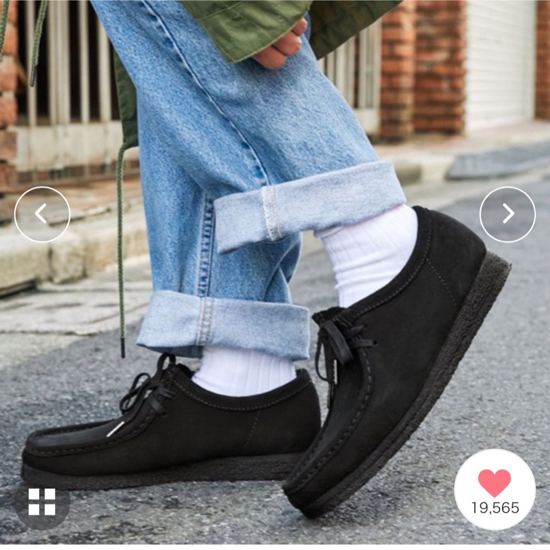 Clarks(クラークス)のクラークス　ワラビー　美品　試し履きのみ。 メンズの靴/シューズ(ブーツ)の商品写真