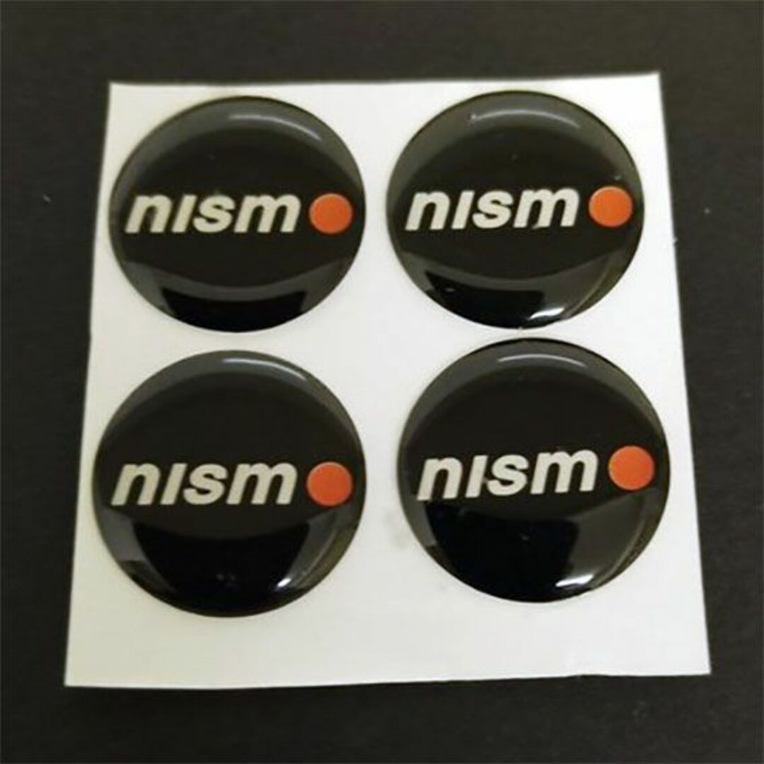nismo(ニスモ)のnismo ニスモ　キーホールステッカーカバー　４個セット 自動車/バイクの自動車(車外アクセサリ)の商品写真