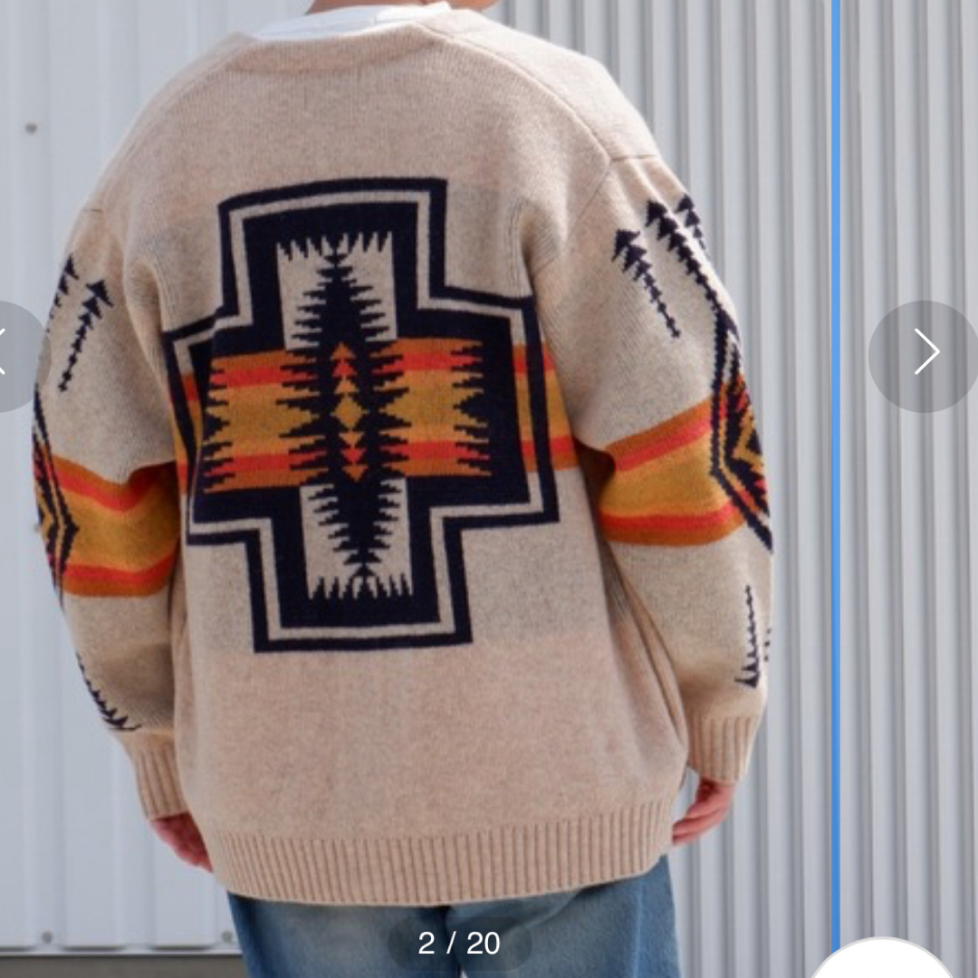 PENDLETON(ペンドルトン)のPENDLETON ペンドルトン ユニセックスカーディガン メンズのトップス(カーディガン)の商品写真