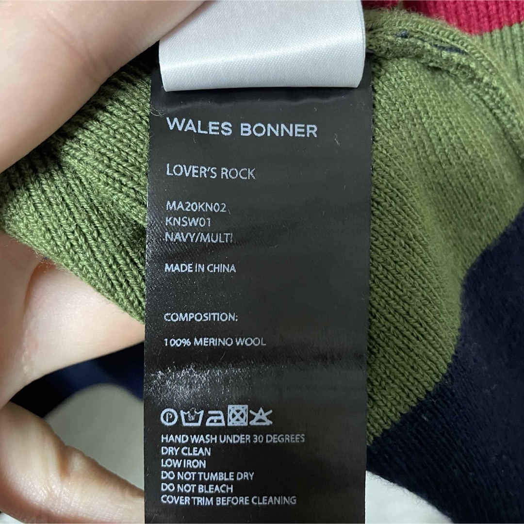 WALES BONNER LOVERS ROCK ZIP-UP CARDIGAN メンズのトップス(ニット/セーター)の商品写真