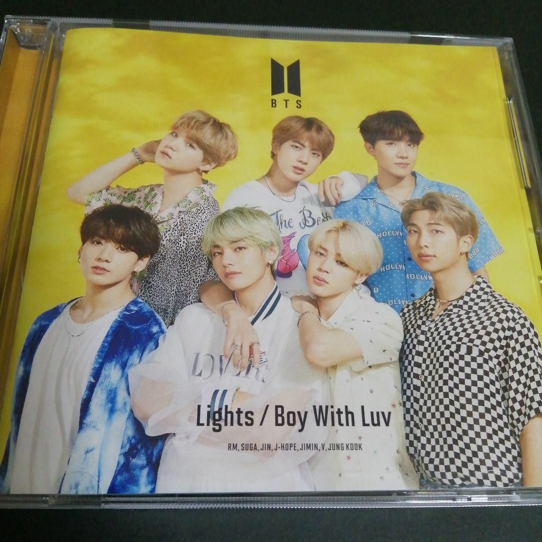 防弾少年団(BTS)(ボウダンショウネンダン)のBTS Lights CD＋DVD 4形態+ジャケットカード まとめ売り_① エンタメ/ホビーのタレントグッズ(アイドルグッズ)の商品写真