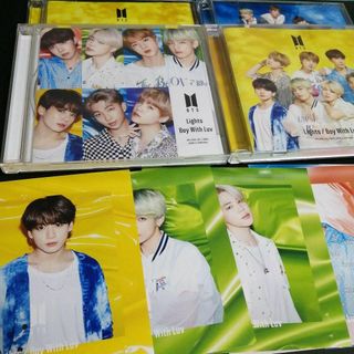 ボウダンショウネンダン(防弾少年団(BTS))のBTS Lights CD＋DVD 4形態+ジャケットカード まとめ売り_①(アイドルグッズ)