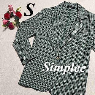 大特価セール中　シンプリー Simplee♡ジャケット　薄生地　S 即発送(その他)