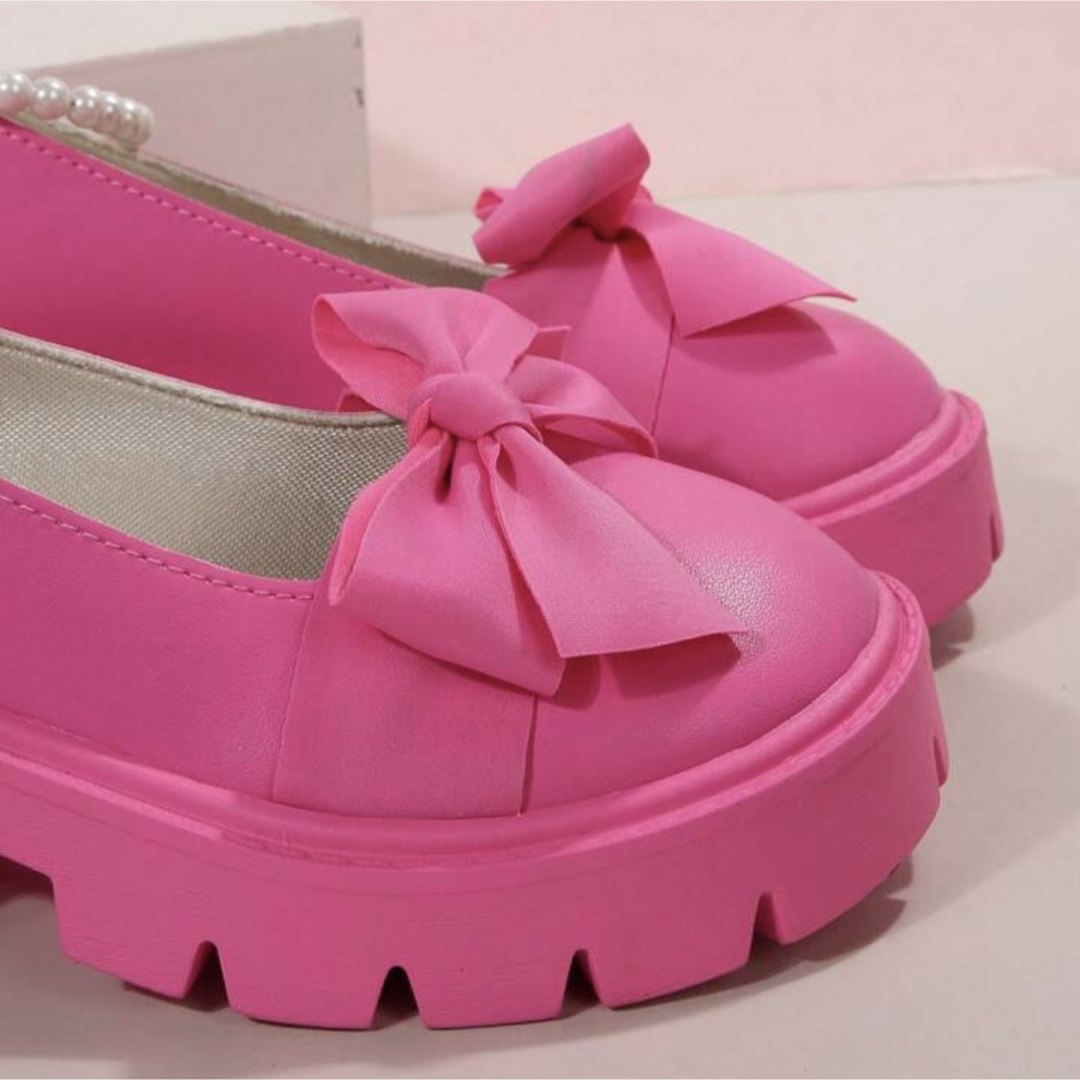 厚底ヒール ピンク 24cm レディースの靴/シューズ(ハイヒール/パンプス)の商品写真
