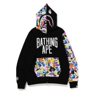 アベイシングエイプ(A BATHING APE)のA BATHING APE SHARK FULL ZIP HOODIE(パーカー)