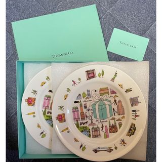 TIFFANY&Co. ティファニー 5thアベニュー デザートプレート ペアセット 食器 ケーキ皿