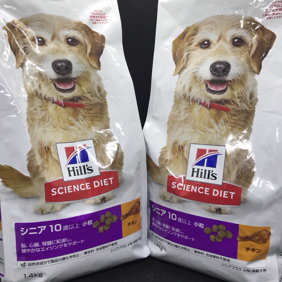 Hill's(ヒルズ)のサイエンス・ダイエット シニアプラス 小粒 高齢犬用 1.4Kg×2袋 その他のペット用品(ペットフード)の商品写真