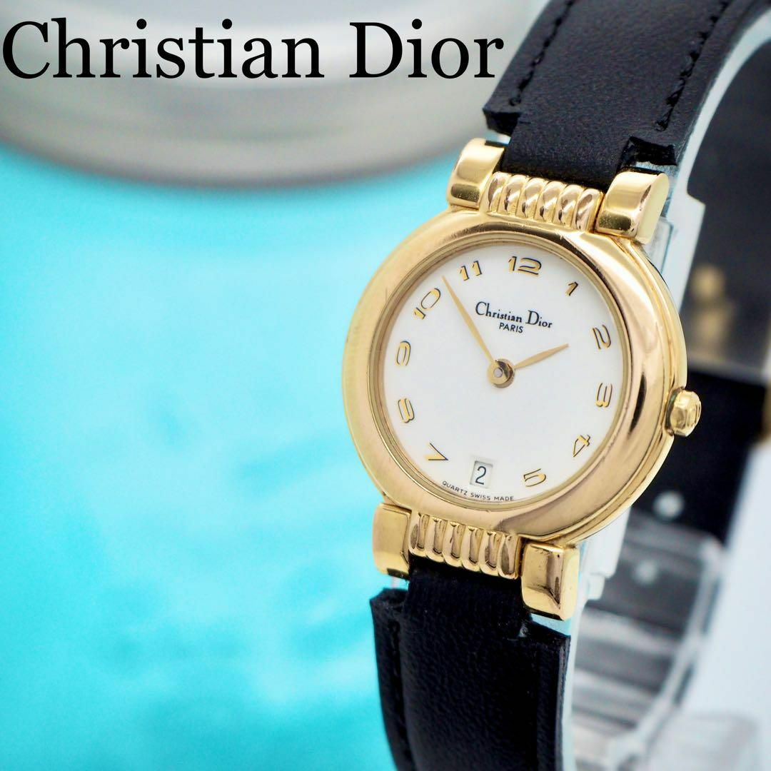 Christian Dior(クリスチャンディオール)の188 ChristianDior ディオール時計　レディース腕時計　新品ベルト レディースのファッション小物(腕時計)の商品写真