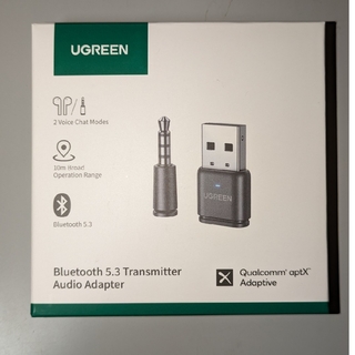 ユーグリーン(UGREEN)のUGREEN Bluetoothアダプター オーディオトランスミッター USB(PC周辺機器)