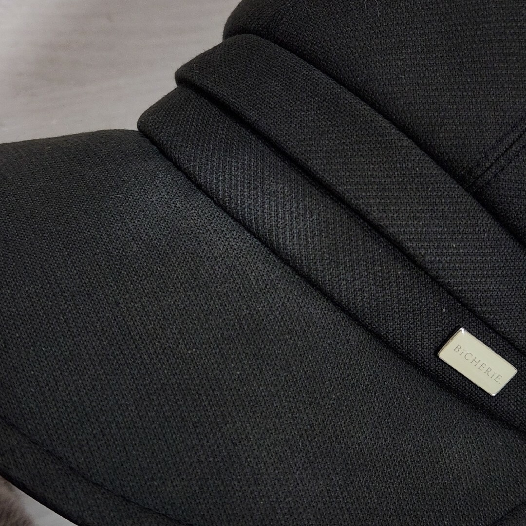 ビシェリ　BICHERIE キャスケット　ブラック　S レディースの帽子(キャスケット)の商品写真