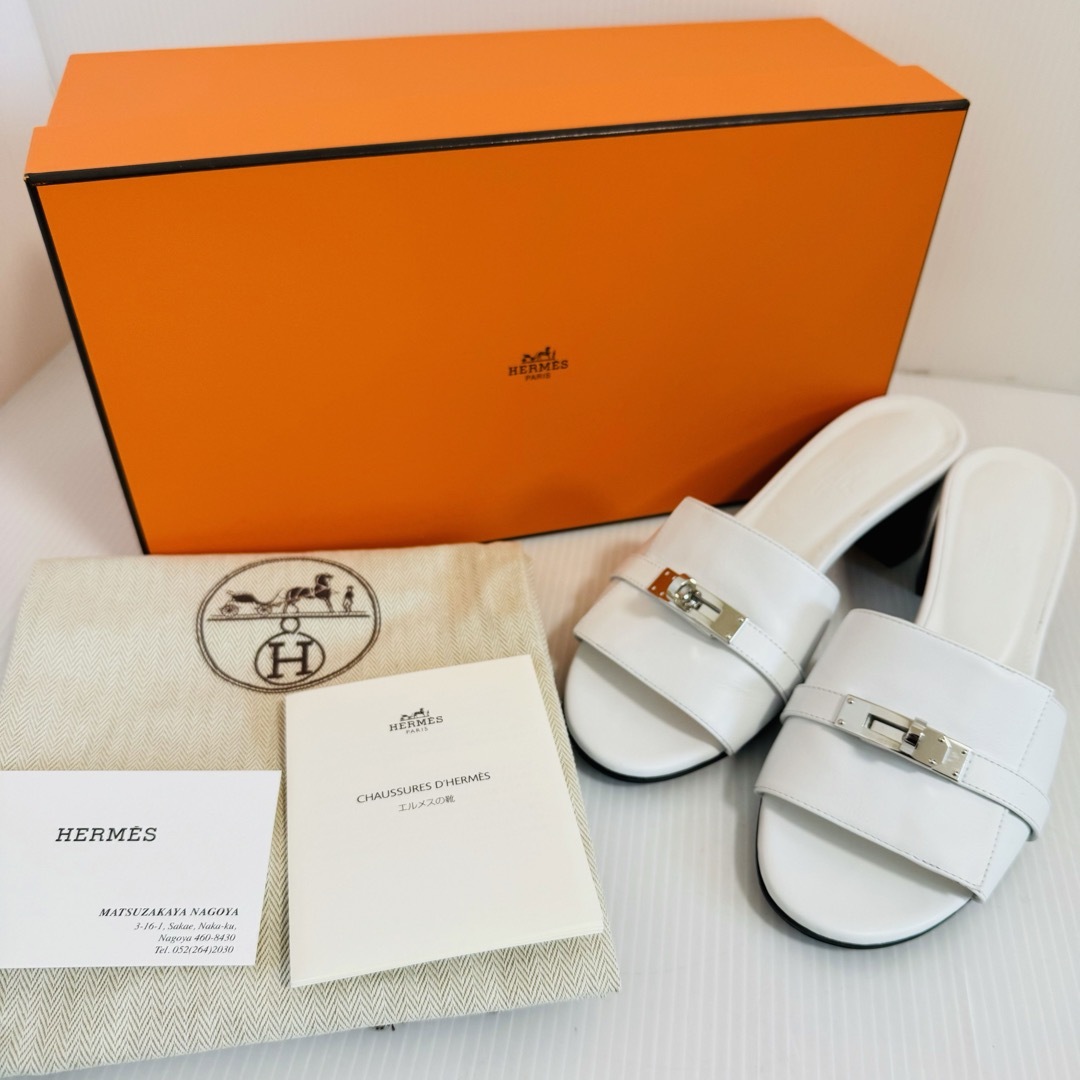 HERMES - 【未使用級】エルメス サンダル 36.5 ジジ Gigi50 HERMES - 【未使用級】エルメス サンダル 36.5 ジジ Gigi50